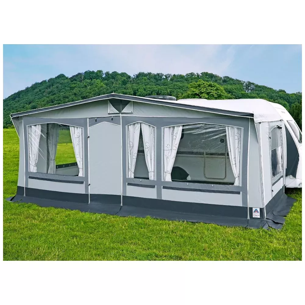Caravanvorzelt Hahn Zelte Triest 280 | 25er Stahl 1 Caravanvorzelt Hahn Zelte Triest 280 | 25er Stahl