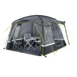 Freistehendes Busvorzelt High Peak Tour 2.0 -Campingausrüstung high peak tour 2 0 freistehendes campingbusvorzelt buszelt 1000 1 22658