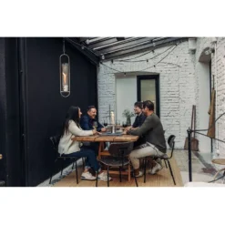 Feuer-Leuchte Höfats SPIN 900 Hängefeuer. Silber -Campingausrüstung indoor outdoor tischfeuer haengefeuer feuerlampe spin 900 lagerfeueratmosphaere zu hause erschaffen silber 1000 5 27333