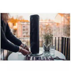 Höfats SPIN 1500 Abdeckhaube -Campingausrüstung indoor outdoor tischfeuer windlicht hoefats spin1500 schutzhuelle abdeckhaube schwarz black 1000 3 27216