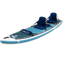 Aufblasbares Stand Up Paddleboard Tahe Sup-Yak Air 11'6" Beach Pack -Campingausrüstung inklusice sitze blaues aufblasbares stand up paddleboard sup tahe airbeach sup yak air 11 6 beach pack oberseite kajak kayak 1000 6 22539
