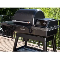 Pellet-Smoker Traeger Ironwood International + Pelletsensor -Campingausrüstung internes kochlicht ofenaehnliche steuerung traeger ironwood international 1000 12 24771