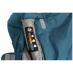 Mumienschlafsack Robens Spire I -1°C | Reissverschluss Rechts -Campingausrüstung isolierte reissverschlussabdeckung einklemmschutz robens spire 1 camping outdoor schlafsack 1000 2 26584