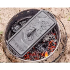 Gusseisen Petromax Kastenform Mit Deckel K4, Volumen 2,4 Liter -Campingausrüstung k4 kastenform mit deckel petromax brot backen 1000 3 24494