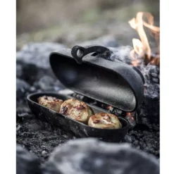 Petromax Kartoffelbräter Pto30 Aus Gusseisen, Volumen 1,8 Liter -Campingausrüstung kartoffelbraeter pto30 gusseisen petromax gleichmaessige waermeverteilung kraeftiges geschmackerlebnis 1000 8 24500