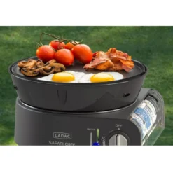 Gaskartuschenkocher Cadac Dometic Safari Chef 30 Compact -Campingausrüstung kartuschengrill safari chef 30 compact cadac dometic grills 1000 8 23915