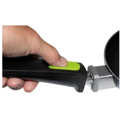 Campingpfanne Eurotrail Bratpfanne Mit Abnehmbarem Griff Ø 28 Cm -Campingausrüstung keramik induktion campingpfanne bratpfanne eurotrail frying pan ceramik 28 cm antihaftbeschichtung 2 1000 4 19240