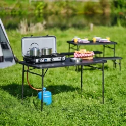 Coleman Campingtisch, Mittel -Campingausrüstung klapptisch coleman campingtisch medium mittel camping falttisch zweigeteilte tischplatte 1000 6 26338