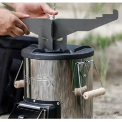 Petromax Grillplatte Für Raketenofen -Campingausrüstung kochkreuz einfach zusammensteckbar foerdert die luftzirkulation petromax grillplatte 1000 6 26210