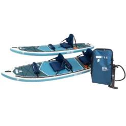Aufblasbares Stand Up Paddleboard Tahe Sup-Yak Air 10'6" Beach Pack -Campingausrüstung komplett paket einsteiger fortgeschrittene tahe sup yak air 10 6 beach pack set zum aufblasen aufblasbares stand up paddleboard sups kajak kayak 1000 11 22533