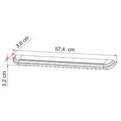 Fiamma LED-Markisenleuchte -Campingausrüstung led markisenleuchte fiamma camping zubehoer 1000 2 6549