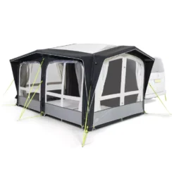 Freistehendes Busvorzelt Dometic Club Deluxe Air Pro DA -Campingausrüstung luftvorzelt dometic club deluxe air pro da drive away busvorzelt 1000 4 24371