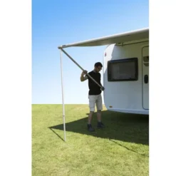 Sackmarkise Thule Omnistor 1200, Tuch Mystic-grau -Campingausrüstung markise thule omnistor 1200 taschenmarkise wohnwagenmarkise wohnmobilmarkise 4 3 11508