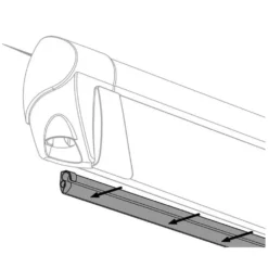 Thule Standard-Montage-Set Für Thule QuickFit -Campingausrüstung markisenbefestigung standard montage set thule quickfit zubehoer 1000 2 11505