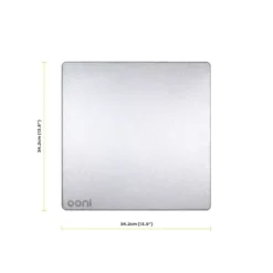 Ooni Pizzabackstahl 13 9 Ooni Pizzabackstahl 13 -Campingausrüstung masse edelstahl pizzabackstahl heimischer backofen ooni zubehoer 1000 2 27310