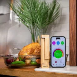 Kabelloses Grillthermometer Traeger MEATER Pro Fleischthermometer -Campingausrüstung meater pro grillthermometer fleischthermometer traeger dual sensor technologie 1000 4 27600