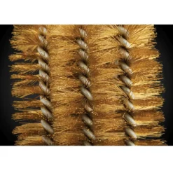 Grillbürste Napoleon Dreireihige Messingbürste -Campingausrüstung napoleon dreiseitige grillbuerste mit messingborsten grillreinigung 1000 2 21686