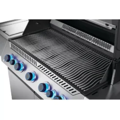 Gasgrill Napoleon Prestige 665 Connected RSIB, Edelstahl -Campingausrüstung napoleon gasgrill prestige 665 connected rsib warmhalterost heckbrenner 1000 6 27685