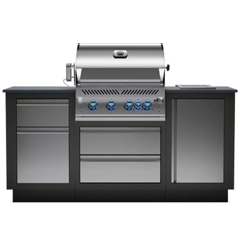 Outdoorküche Napoleon OASIS Compact 105 Mit BIG32-1 Und Einbau Sizzle Zone | Ausstellungsstück 1 Outdoorküche Napoleon OASIS Compact 105 Mit BIG32-1 Und Einbau Sizzle Zone | Ausstellungsstück