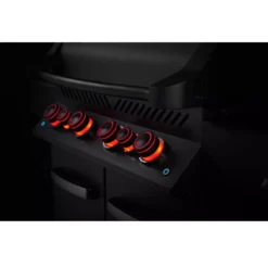 Gasgrill Napoleon Phantom Prestige 500 RSIB, Satin-schwarz -Campingausrüstung napoleon prestige 500 rsib beleuchtete drehregler gaszufuhr black edelstahl 1000 12 21647