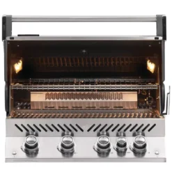 Einbau-Gasgrill Napoleon Prestige Pro 500, Erdgas -Campingausrüstung napoleon prestige pro 500 built in grill infrarot heckbrenner edelstahl 1000 3 24877