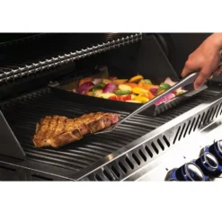 Napoleon 3-teiliges PRO Grillbesteck-Set, Edelstahl -Campingausrüstung napoleon pro 3 teiliges grillbesteck aus edelstahl pfannenwender 1000 2 20898