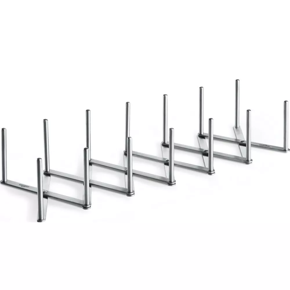 Napoleon Edelstahl Spareribs Halter, Verstellbar 1 Napoleon Edelstahl Spareribs Halter, Verstellbar