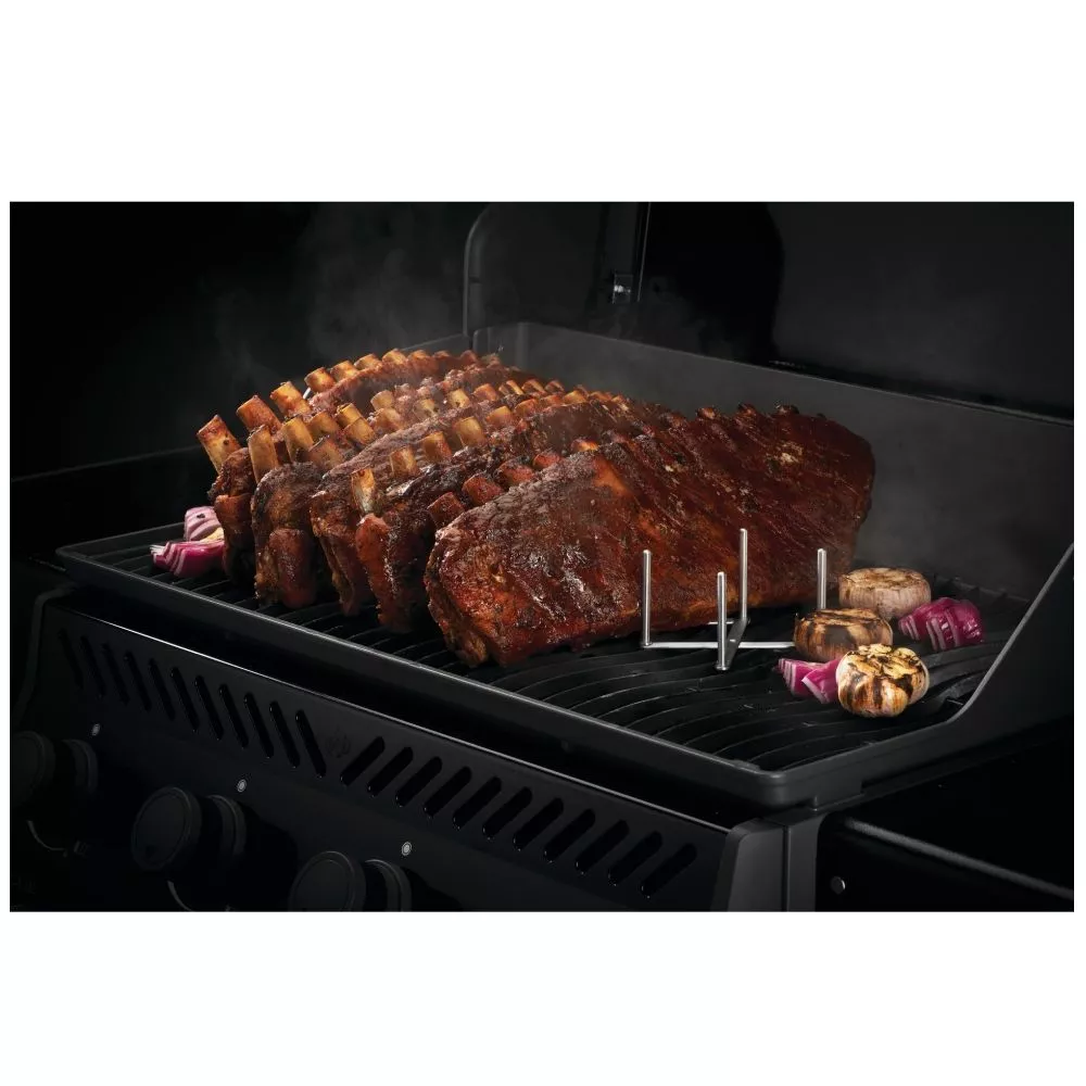 Napoleon Edelstahl Spareribs Halter, Verstellbar 4 Napoleon Edelstahl Spareribs Halter, Verstellbar – Bild 4