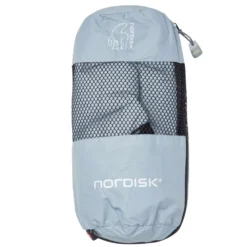 Daunenschuhe Nordisk Mos Down Slippers L (41-43), Arona Blue -Campingausrüstung nordisk daunenschuhe groesse l 41 42 43 mit mehrzweck tragetasche mos down slippers arona blau 1000 4 26818