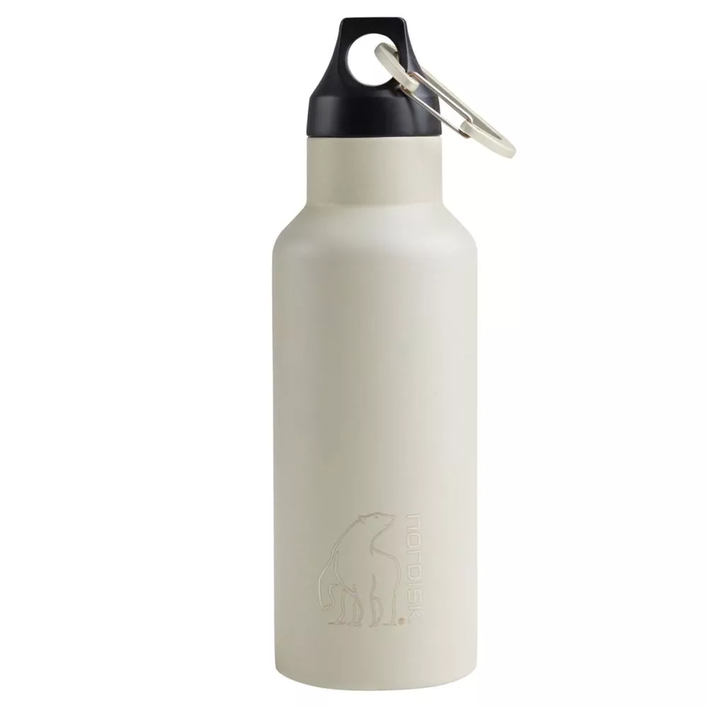 Thermo Trinkflasche Nordisk Steel Drinking Bottle, Sandshell, 500 Ml 1 Thermo Trinkflasche Nordisk Steel Drinking Bottle, Sandshell, 500 Ml