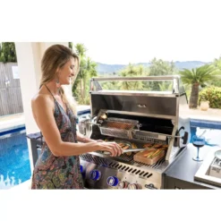 Outdoorküche Napoleon OASIS Compact 105 Mit BIG32-1 Und Einbau Sizzle Zone -Campingausrüstung oasis compact 105 big32 einbaugrill sizzle zone napoleon outdoor kitchen drehspiess infrarot heckbrenner 1000 11 26115