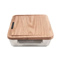 Ooni Ofenform Inklusive Schneidebrett Und Grillrost, Medium -Campingausrüstung ofenform mit schneidebrett abnehmbarer silikonverschluss zum einfachen ablassen des bratensaftes ooni zubehoer 1000 4 27312