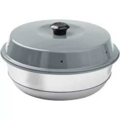 Omnia Deckel Anthrazit -Campingausrüstung omnia zubehoer aluminium deckel passend fuer maxiform antihaftbeschichtete backform 1000 2 27764