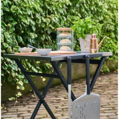 Klapptisch Ooni Folding Table -Campingausrüstung outdoor folding table klapptisch ooni mit werkzeughalter edelstahl arbeitsflaeche 1000 5 25152