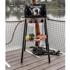 Petromax Gastisch GE45 Mit Einzelbrenner, 50 Mbar -Campingausrüstung outdoot kochstelle petromax gastisch ge45 s propangas 50mbar 1000 5 25961