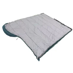 Schlafsack Outwell Campion Lux Teal | Reissverschluss Links -Campingausrüstung outwell campion luk schlafsack auch als decke verwendbar fuer drei jahreszeiten 1000 2 27591