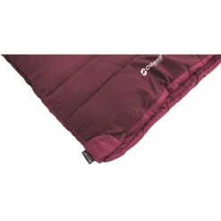 Kinderschlafsack Outwell Champ Kids, Deep Red -Campingausrüstung outwell champ kids kinder schlafsack 2 wege reissverschluss links 1000 3 23946