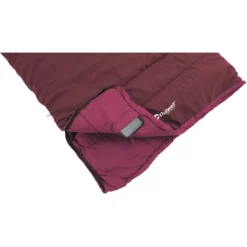 Kinderschlafsack Outwell Champ Kids, Deep Red -Campingausrüstung outwell champ kids roter schlafsack kinder praktisches innenfach 1000 4 23946