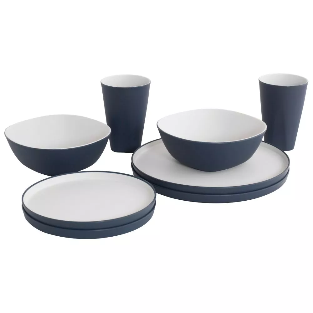 8-teiliges Campinggeschirr Outwell Gala Geschirr-Set 2 Personen | Navy Night 1 8-teiliges Campinggeschirr Outwell Gala Geschirr-Set 2 Personen | Navy Night