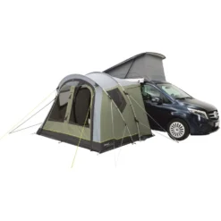 Freistehendes Busvorzelt Outwell Lakecrest -Campingausrüstung outwell lakecrest moskitonetz front seiten fenster kleines buszelt 1000 4 21712