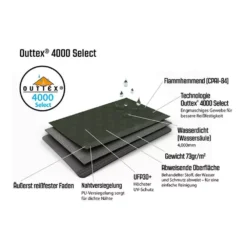 Aufblasbares Buszelt Outwell California Highway -Campingausrüstung outwell outtex 4000 select wasserdicht reissfest 1000 7 27637