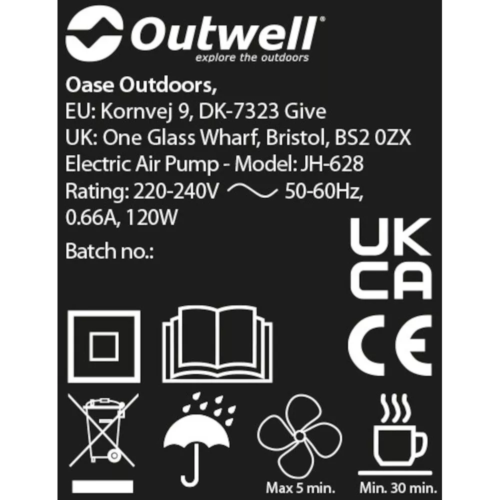 Luftbett Outwell Superior Single Mit Eingebauter Pumpe 2 Luftbett Outwell Superior Single Mit Eingebauter Pumpe – Bild 2