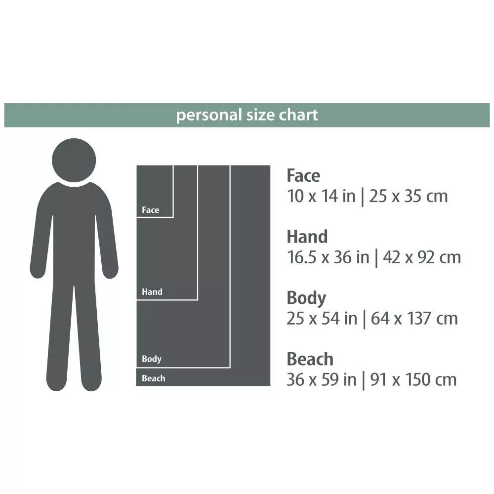 Reisehandtuch PackTowl Personal | Beach 91x150cm | Lake Blue 3 Reisehandtuch PackTowl Personal | Beach 91x150cm | Lake Blue – Bild 3