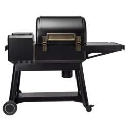 Pellet-Smoker Traeger Ironwood International + Pelletsensor -Campingausrüstung pellet kapazitaet 10kg holzpelletgrill wifire technologie traeger ironwood international black 1000 4 24771