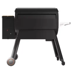 Pelletgrill Traeger Timberline 1300, Schwarz | Ausstellungsstück -Campingausrüstung pellet smoker traeger timberline 1300 holzpellet grill pelletgrill rueckansicht 1000 3 28680