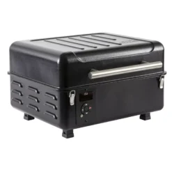Tragbarer Pelletgrill Traeger Ranger, Schwarz, Inklusive Meater Plus -Campingausrüstung pelletgrill traeger grills ranger mobiler smoker holzpelletgrill 1000 3 26290