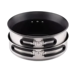 Petromax Dimego Kochgeschirr -Campingausrüstung petromax dimego camping kochgeschirr stapelfunktion topfset 1000 4 27998