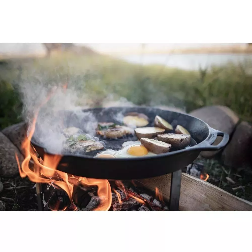 Petromax Gusseisenpfanne Mit Henkel Feuerpfanne Fp25h-t , Ø 25 Cm 3 Petromax Gusseisenpfanne Mit Henkel Feuerpfanne Fp25h-t , Ø 25 Cm – Bild 3