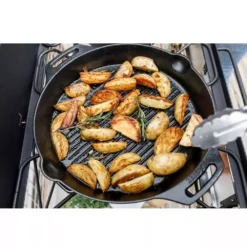 Petromax Grill-Feuerpfanne Gp30h Mit Henkel, Ø 30 Cm -Campingausrüstung petromax gusseisen grillfeuerpfanne 30cm durchmesser mit zwei henkel 1000 2 27837