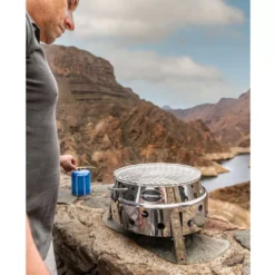 Petromax Atago Gasgrill -Campingausrüstung petromax mobiler kompakter gasgrill atago edelstahl mit henkel und grillrost campinggrill 1000 4 27815